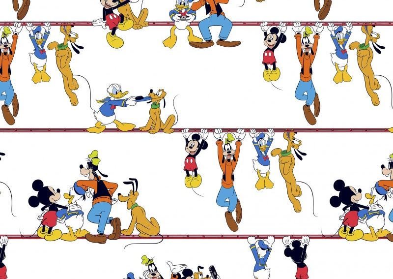Baumwollgewebe - Disney's Mickey Maus und Freunde