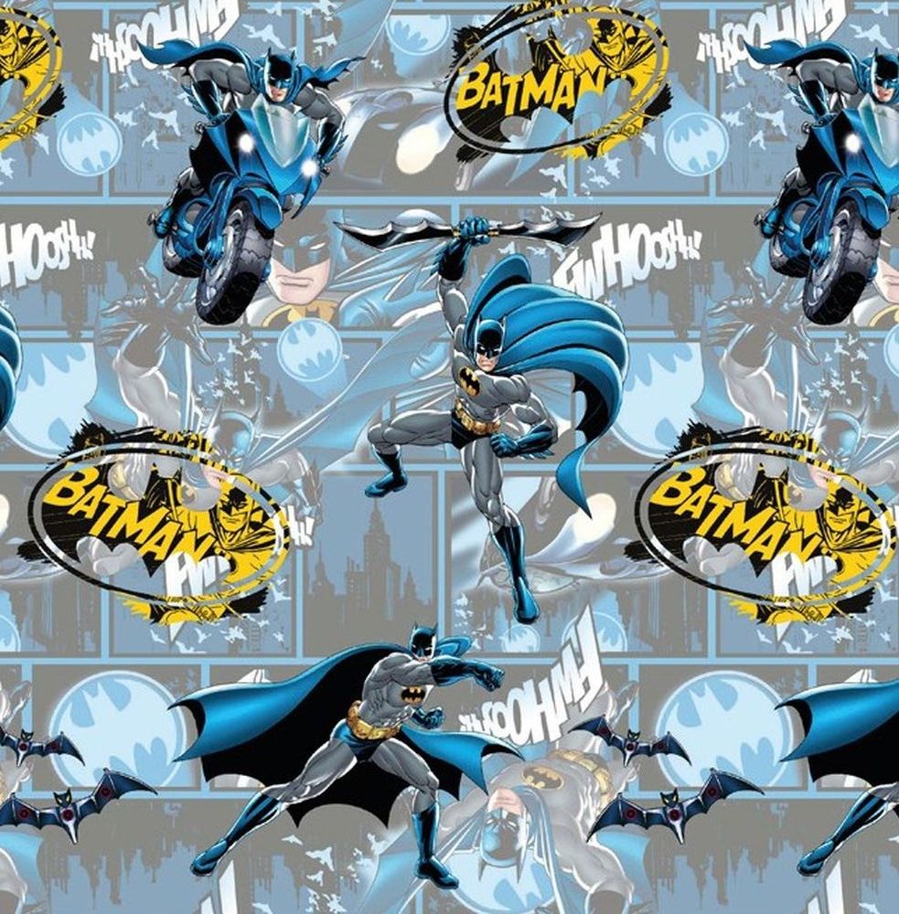 Baumwolljersey - Batman Comicstil